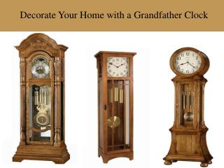 Buy Online Grandfather Wall Clocks