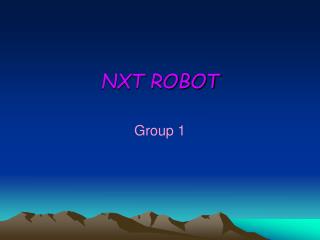 NXT ROBOT