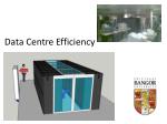 Data Centre Efficiency - slide 1
