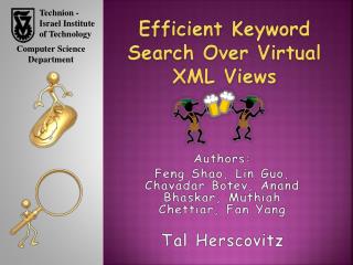 Efficient Keyword Search Over Virtual XML Views