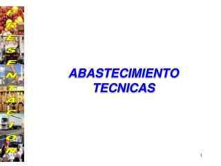 abastecimiento tecnicas