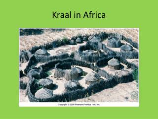 Kraal in Africa