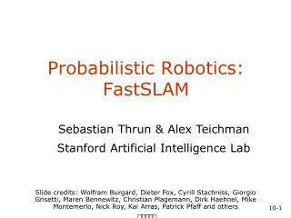 Probabilistic Robotics: FastSLAM