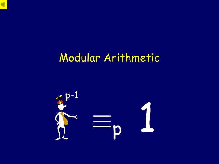 modular arithmetic