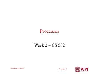 Processes