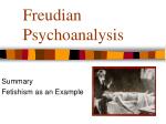 Freudian Psychoanalysis - slide 1