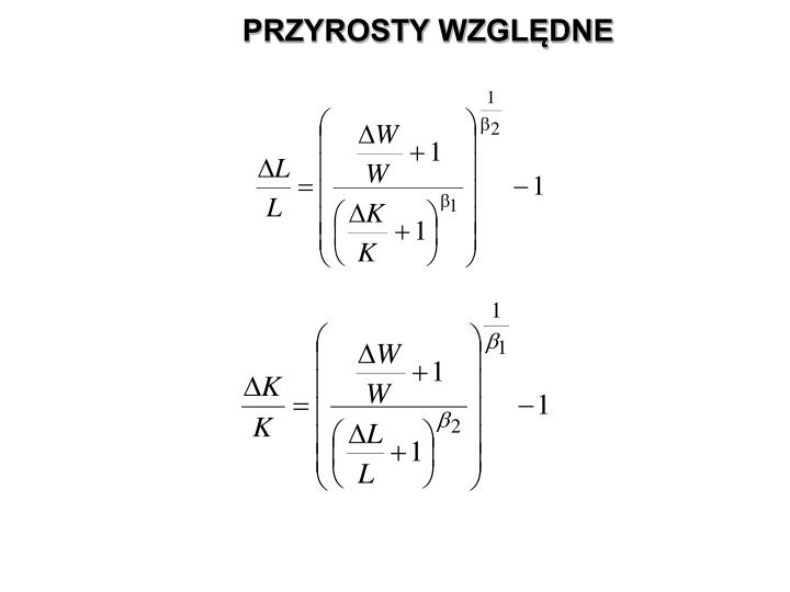 przyrosty wzgl dne