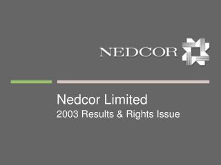 Nedcor Limited