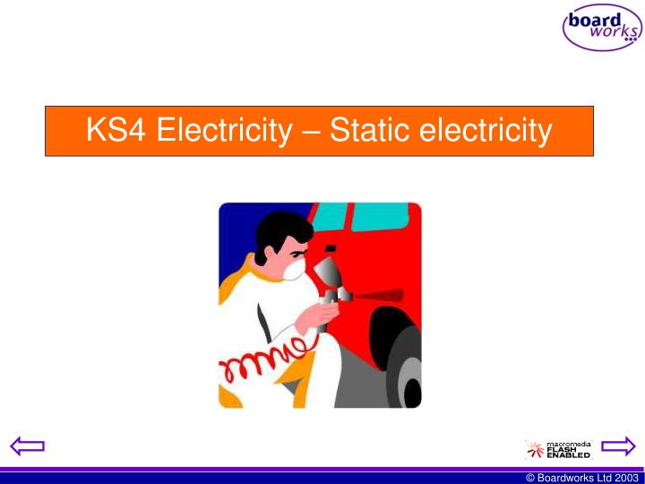 ks4 electricity static electricity