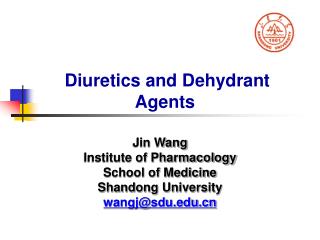Diuretics and Dehydrant Agents