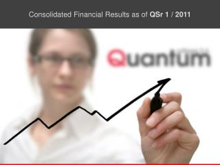 Consolidated Financial Results as of QSr 1 / 2011
