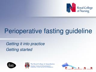 Perioperative fasting guideline