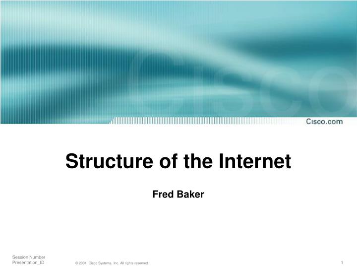 structure of the internet