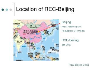 Location of REC-Beijing
