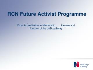 RCN Future Activist Programme