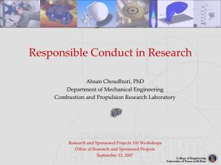Responsible Conduct in Research