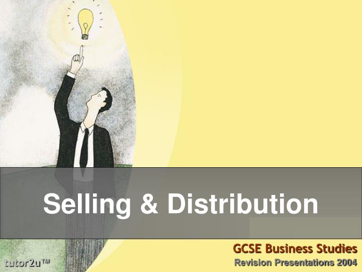 selling distribution