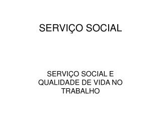 servi o social
