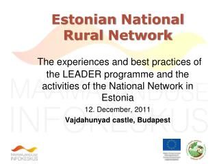 Estonian National Rural Network