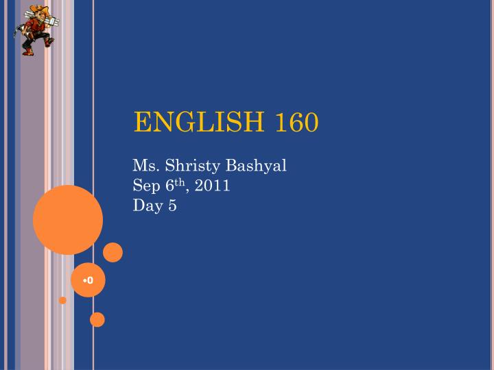 english 160