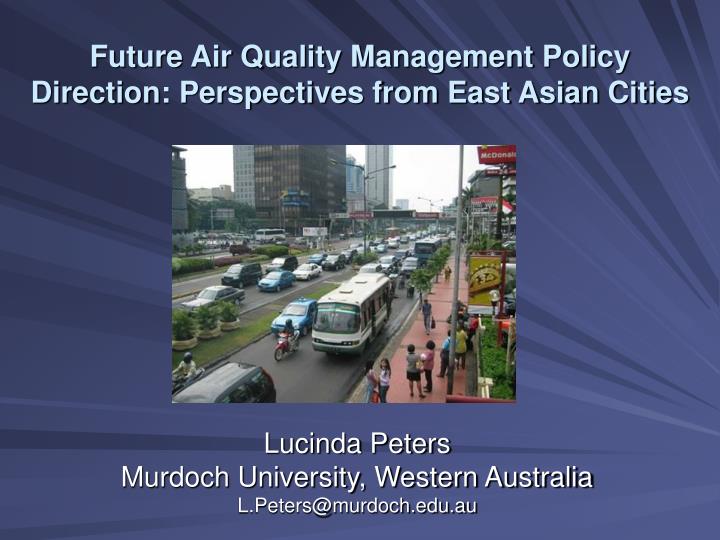 lucinda peters murdoch university western australia l peters@murdoch edu au