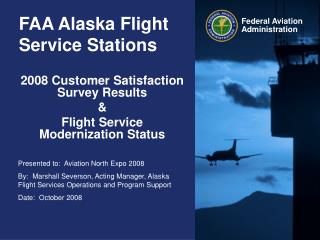 FAA Alaska Flight Service Stations