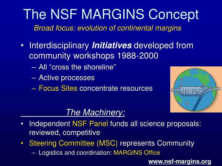 the nsf margins concept