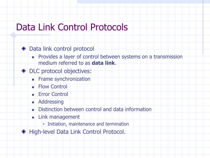 data link control protocols