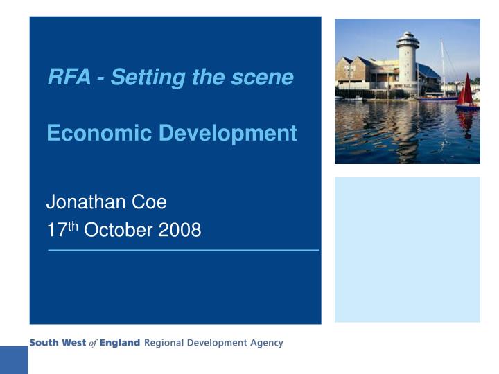 rfa setting the scene economic development