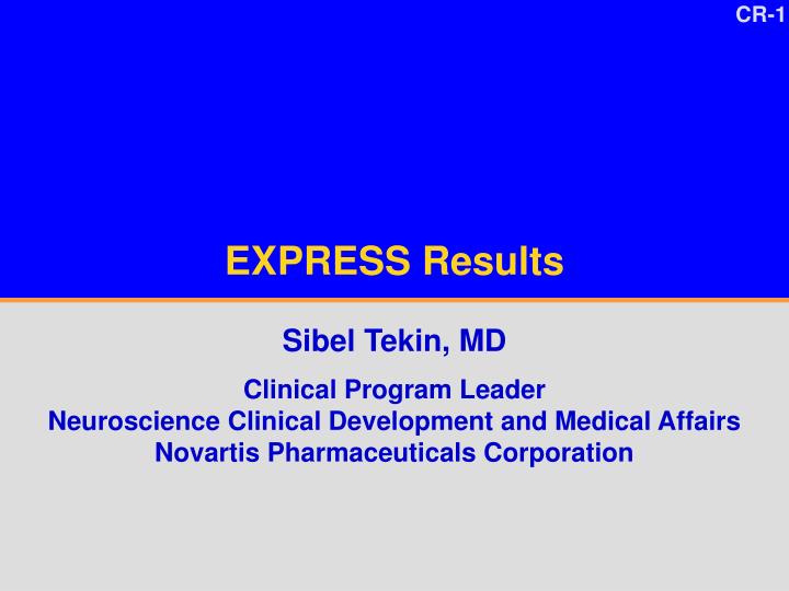 express results