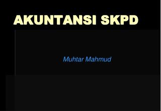 a kuntansi skpd