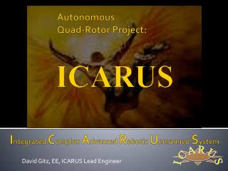 Autonomous Quad-Rotor Project: