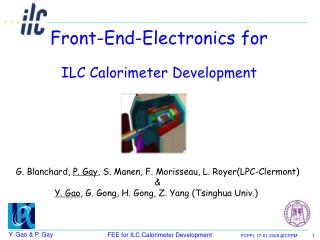 Front-End-Electronics for ILC Calorimeter Development