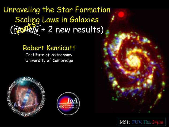 unraveling the star formation scaling laws in galaxies review 2 new results