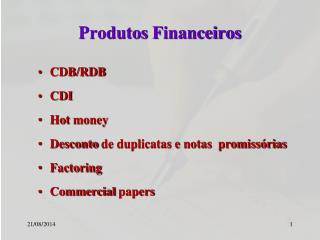 produtos financeiros