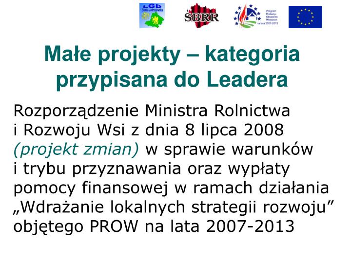 ma e projekty kategoria przypisana do leadera