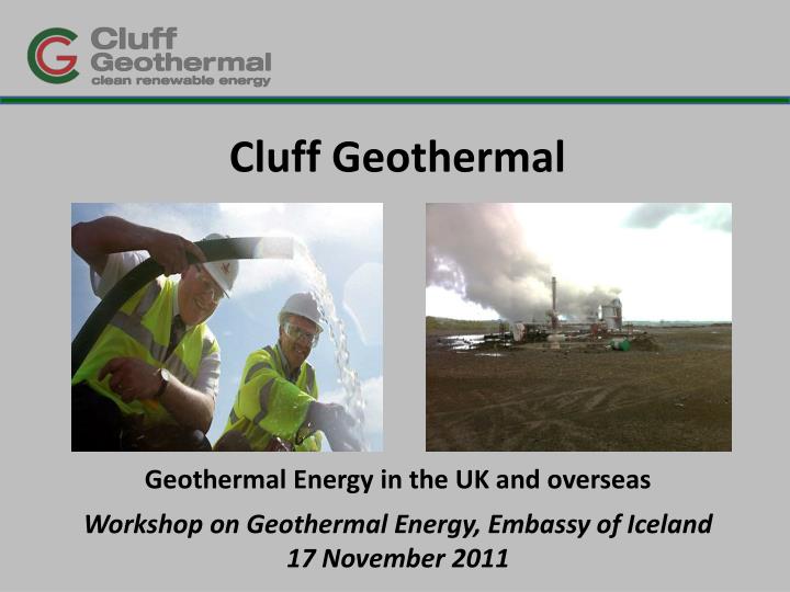 cluff geothermal