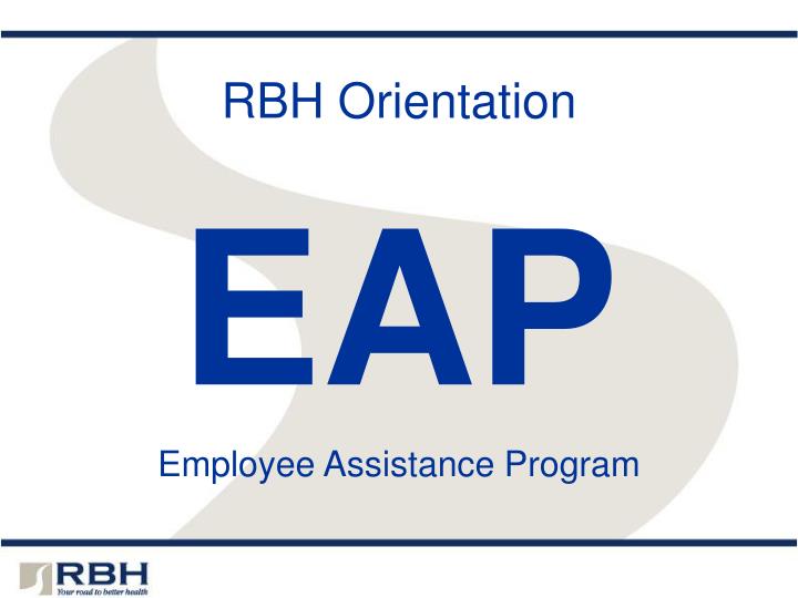 rbh orientation