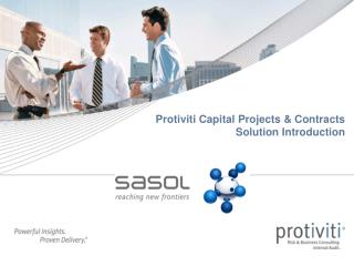 Protiviti Capital Projects &amp; Contracts Solution Introduction