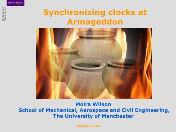 synchronizing clocks at armageddon