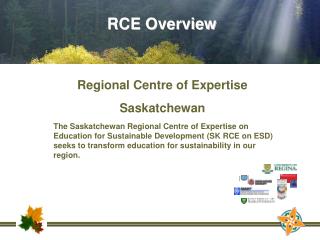 Regional Centre of Expertise Saskatchewan