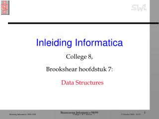 inleiding informatica