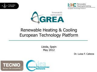 Renewable Heating &amp; Cooling European Technology Platform