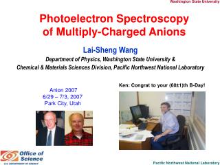 Photoelectron Spectroscopy of Multiply-Charged Anions