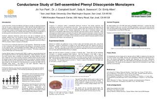 Conductance Study of Self-assembled Phenyl Diisocyanide Monolayers