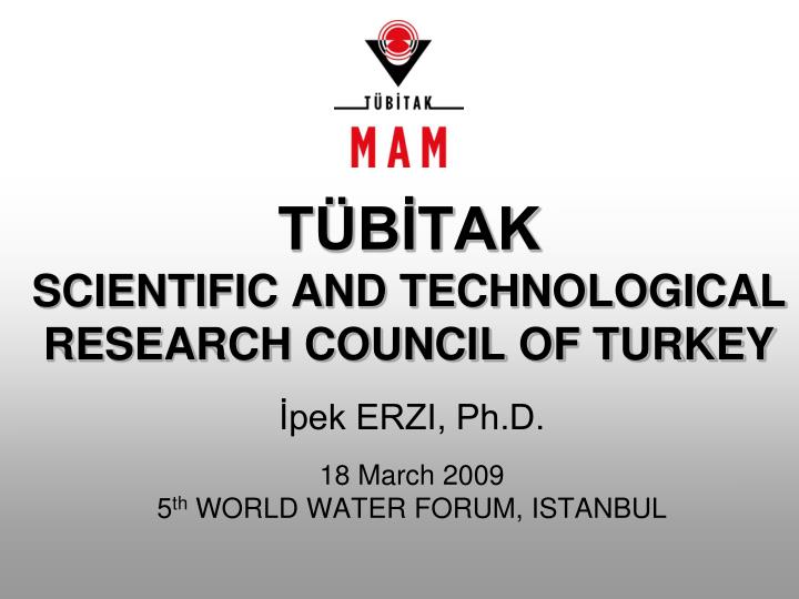 t b tak scientific and technological research council of turkey