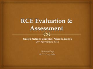 RCE Evaluation &amp; Assessment