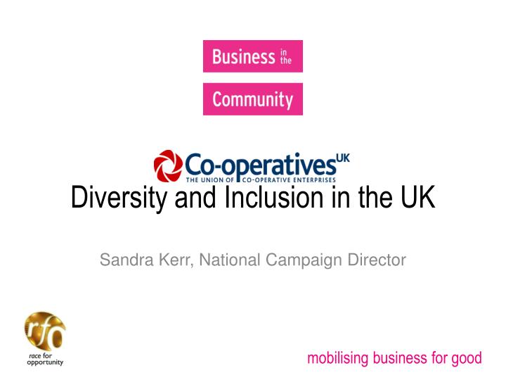 diversity and inclusion in the uk