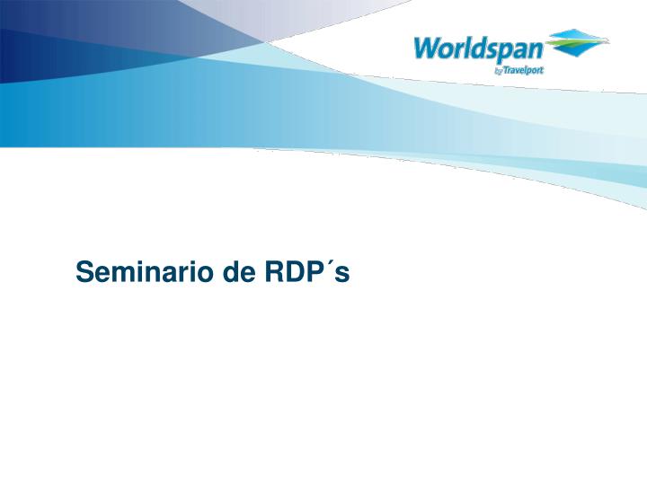 seminario de rdp s