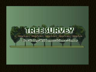 Collecting Tree Survey Data